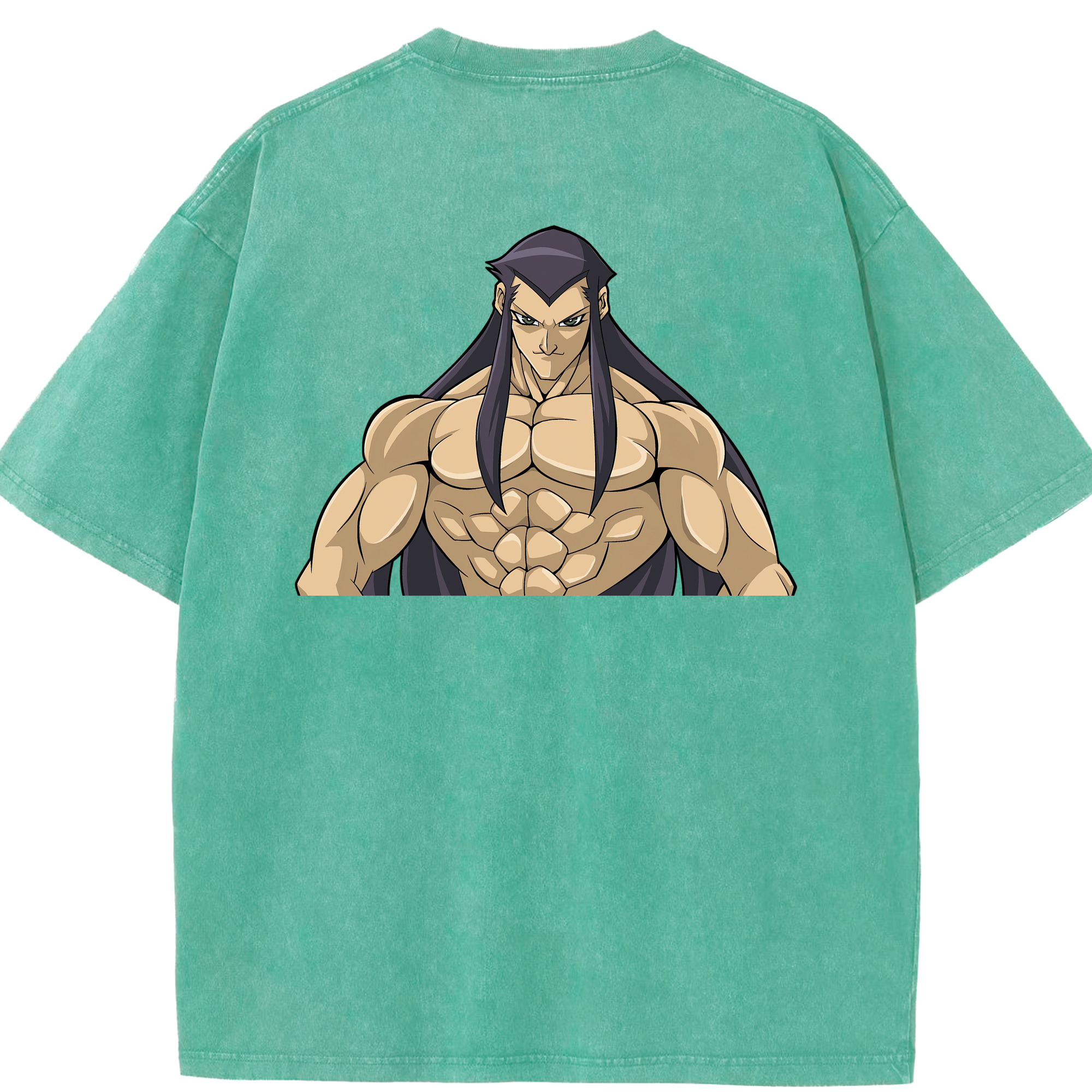 （画像用） 遊☆戯☆王 Yu-Gi-Oh! 綿100% ヴィンテージ風 半袖Tシャツ（背面プリント）